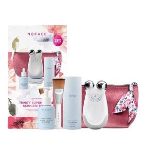NuFace Trinity with everything included except face serums